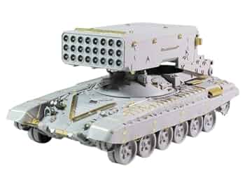 Amazon | E.T.モデル E35-230 1/35 ロシア TOS-1A 多連装